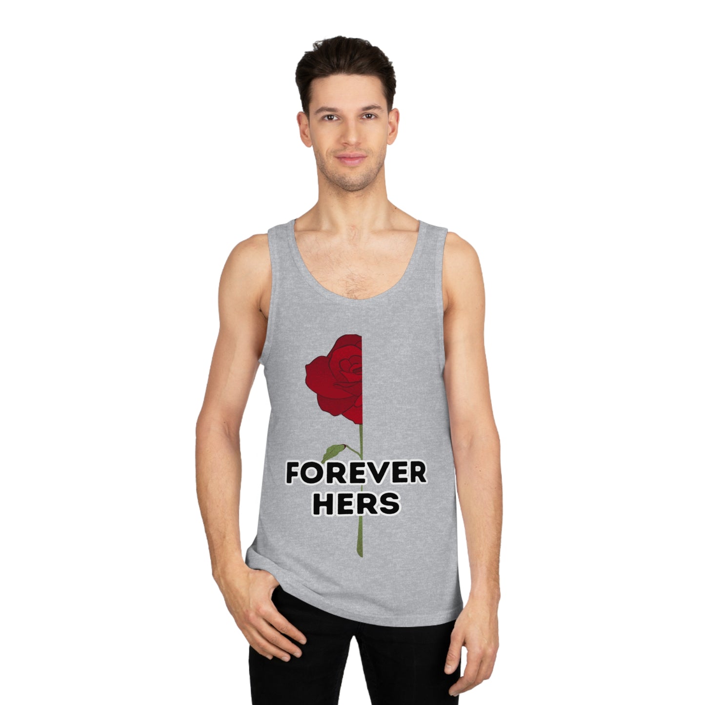 Forever Hers Couples Tank Right side