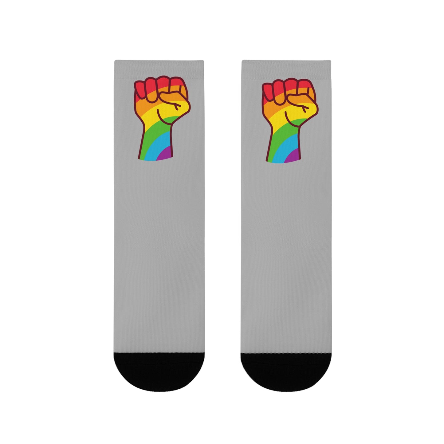 Pride Power Socks Grey