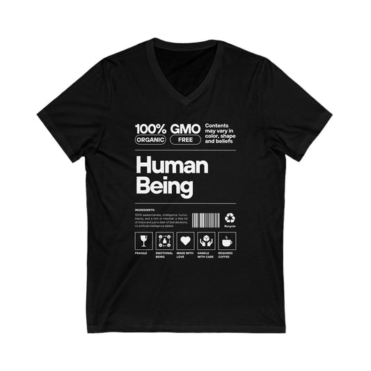 Human Being Label Unisex V-neck