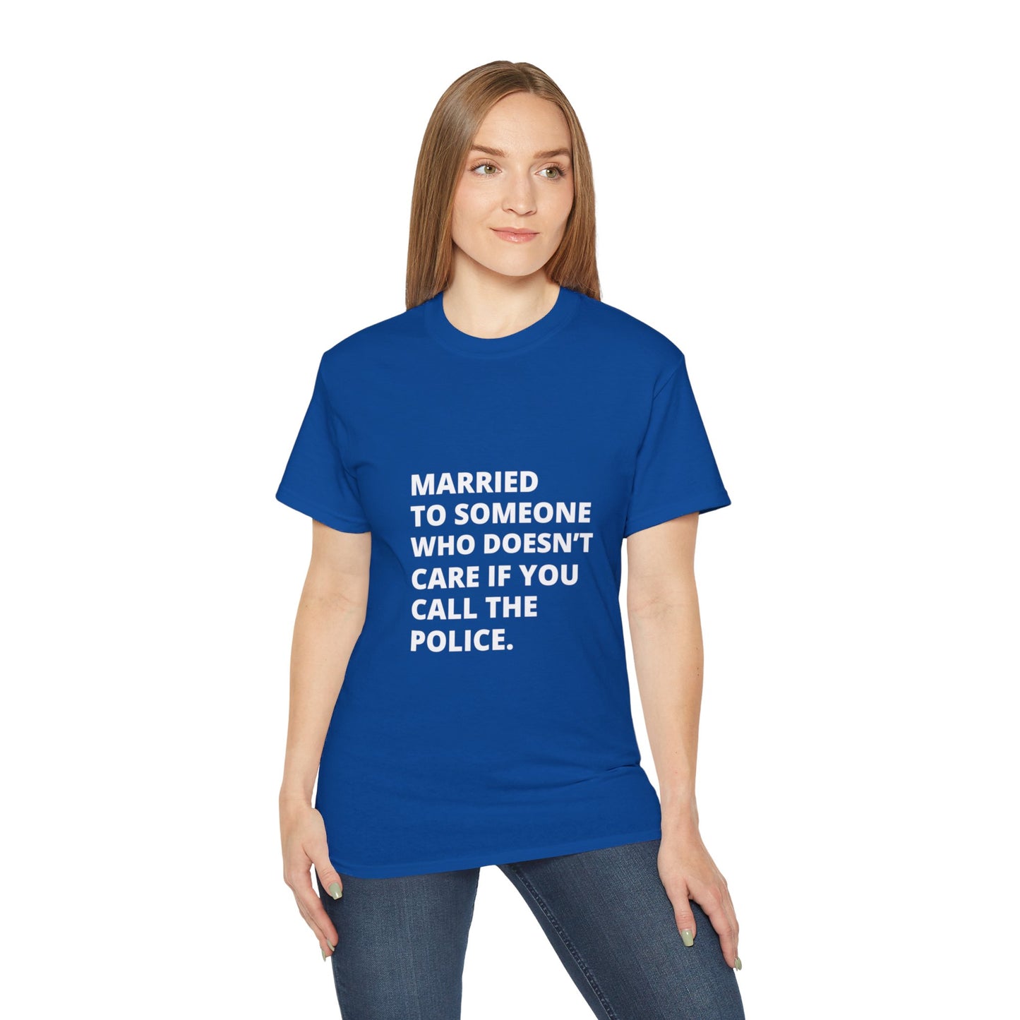 Married Couples Tee No Police Needed