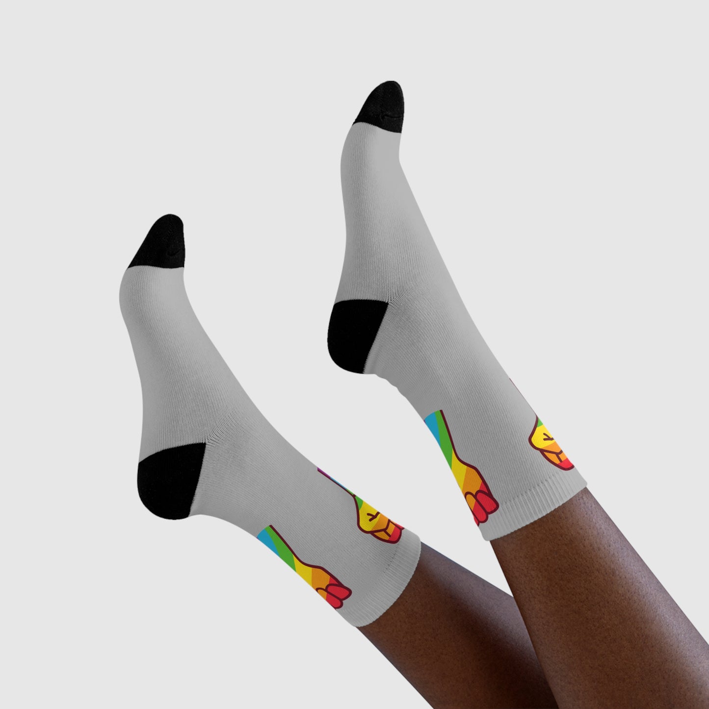 Pride Power Socks Grey