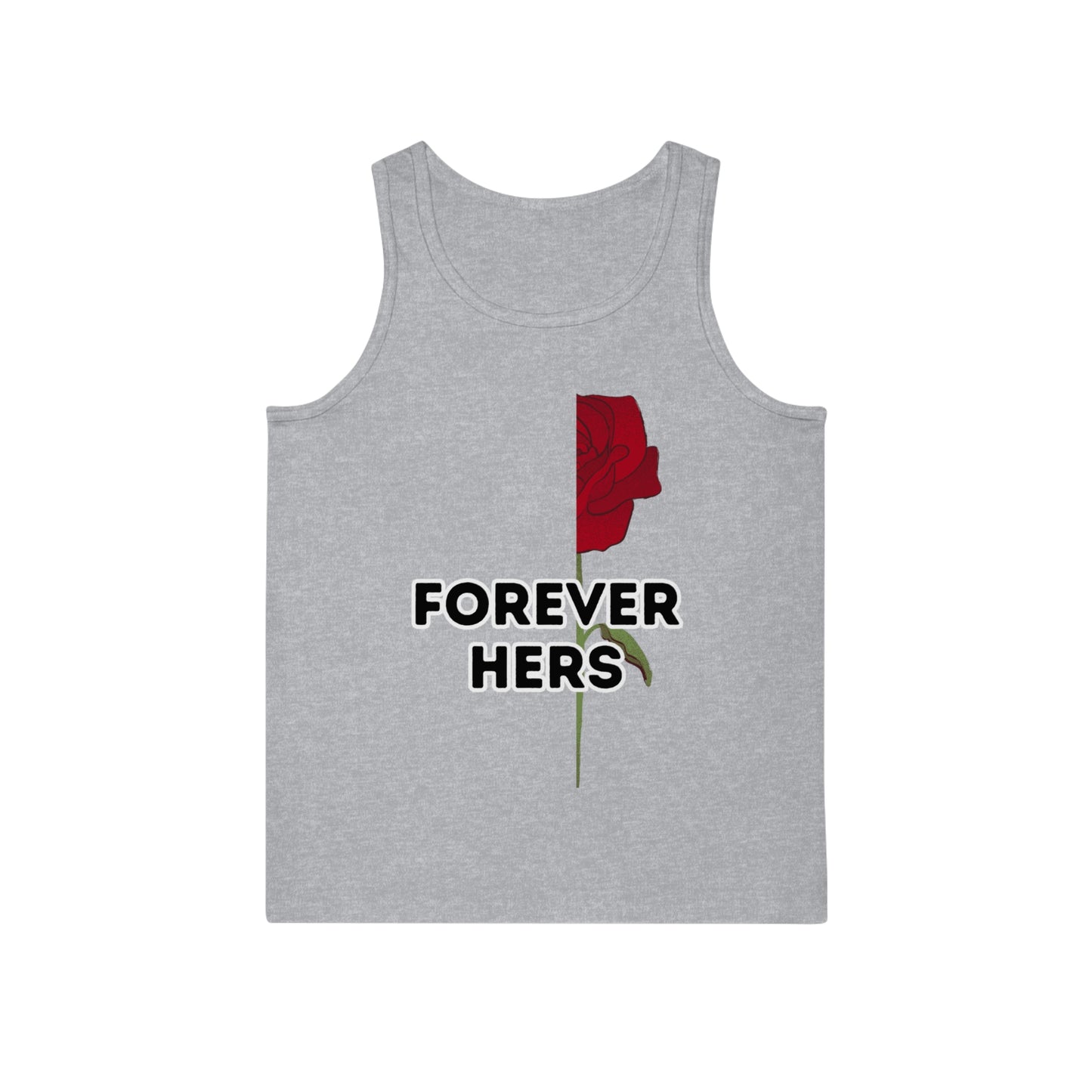 Forever Hers Couples Tank Left Side