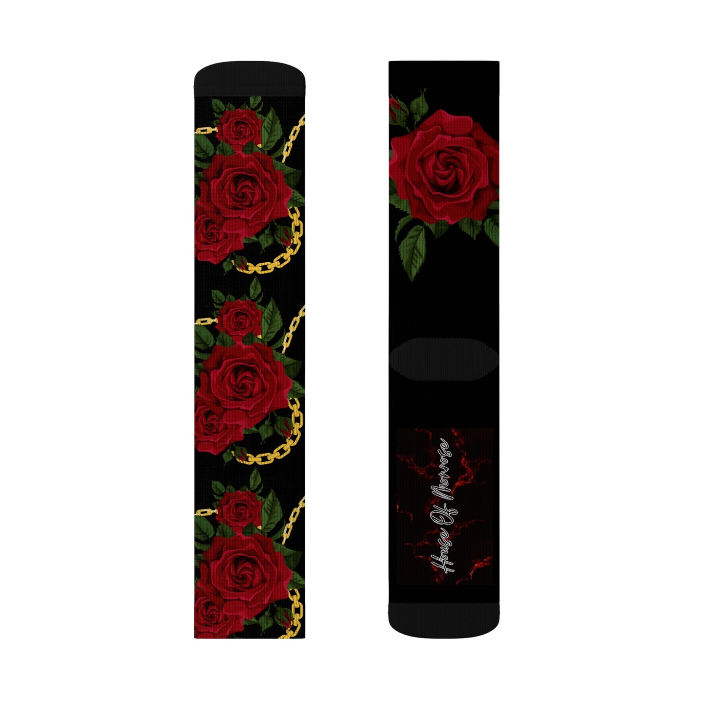 House Of Monrose Signature Roses Socks