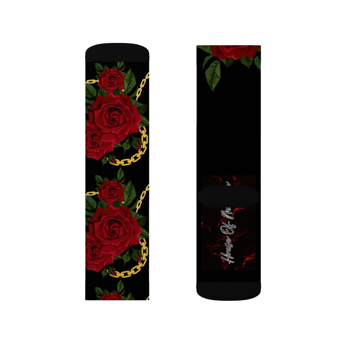 House Of Monrose Signature Roses Socks