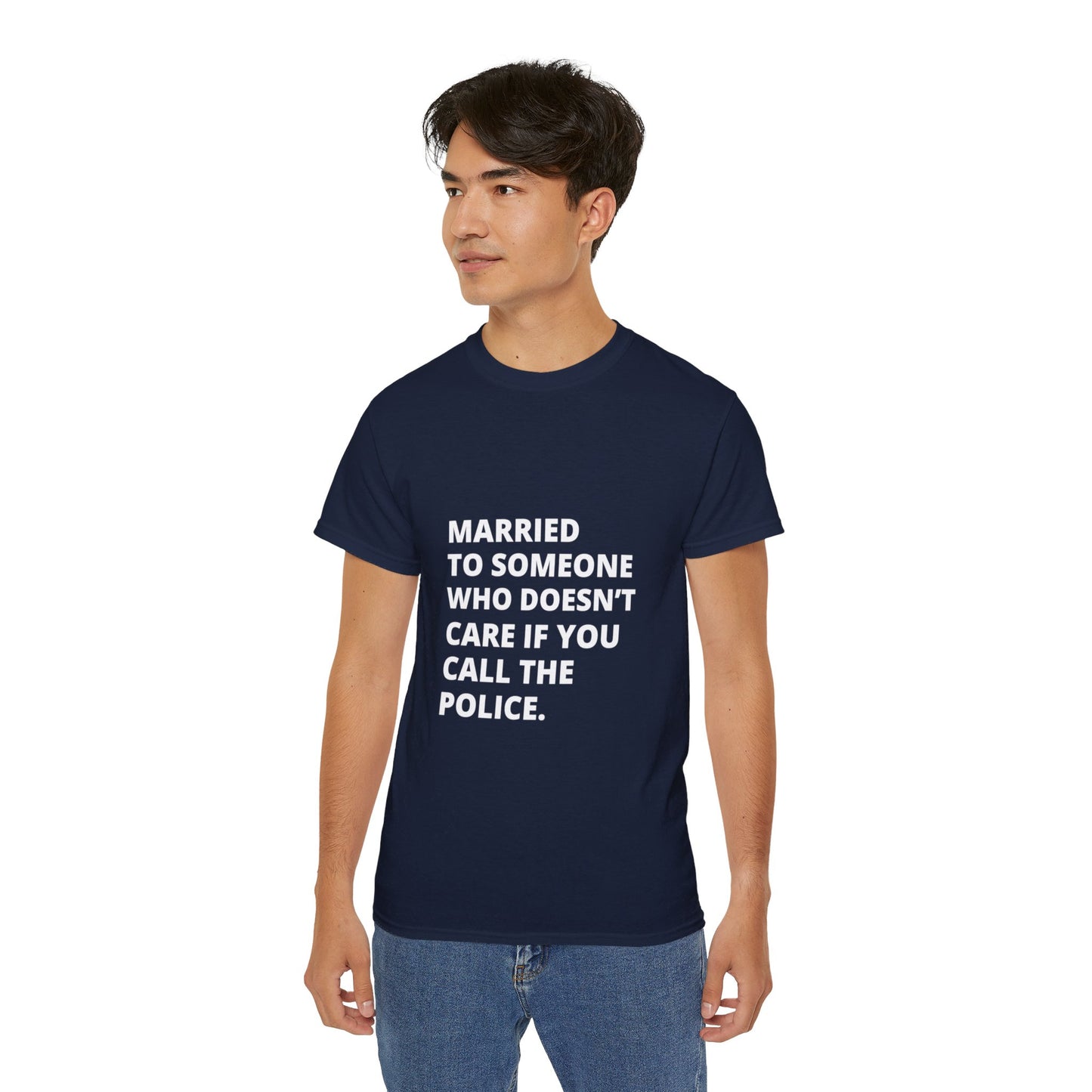 Married Couples Tee No Police Needed