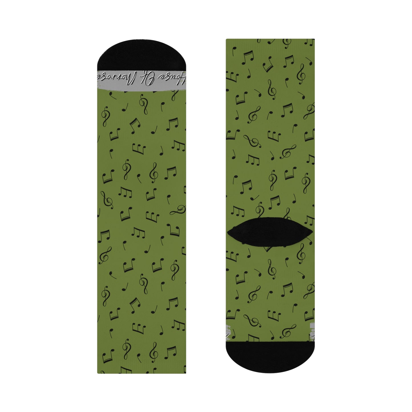 Green Music Socks