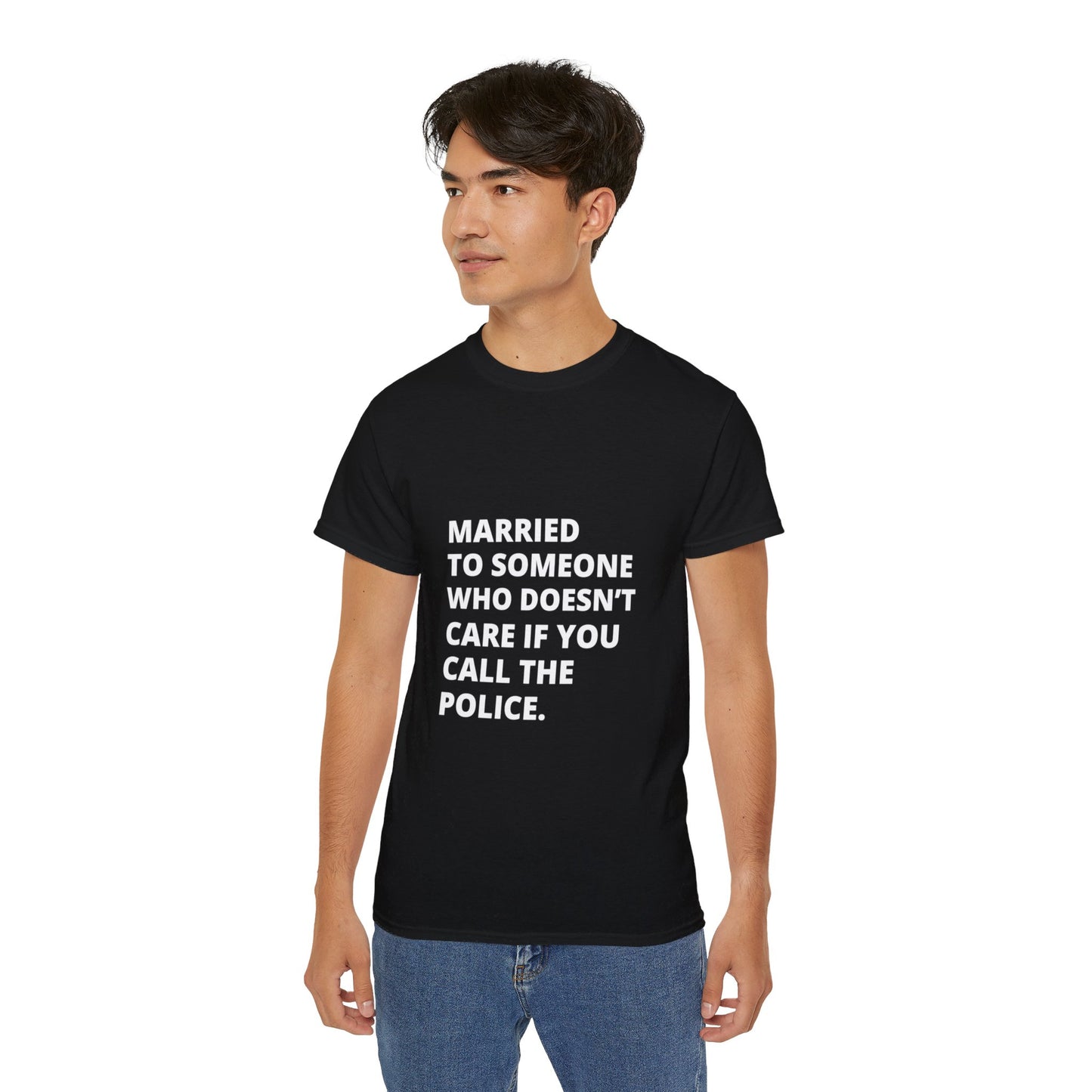 Married Couples Tee No Police Needed