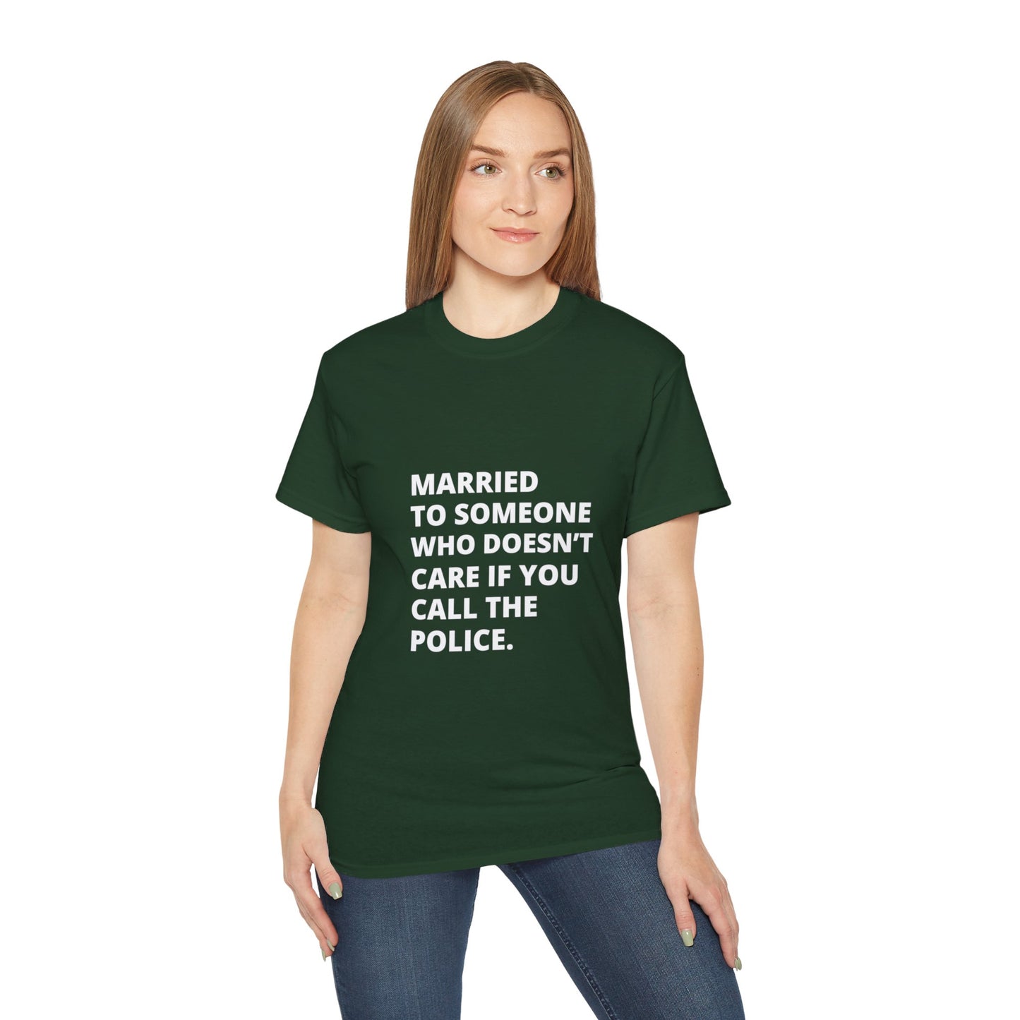 Married Couples Tee No Police Needed