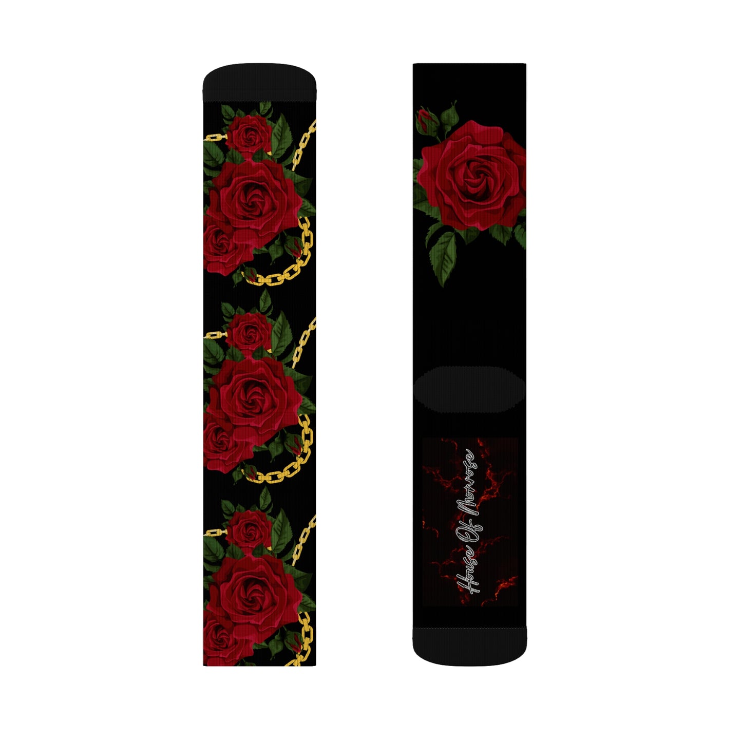 House Of Monrose Signature Roses Socks