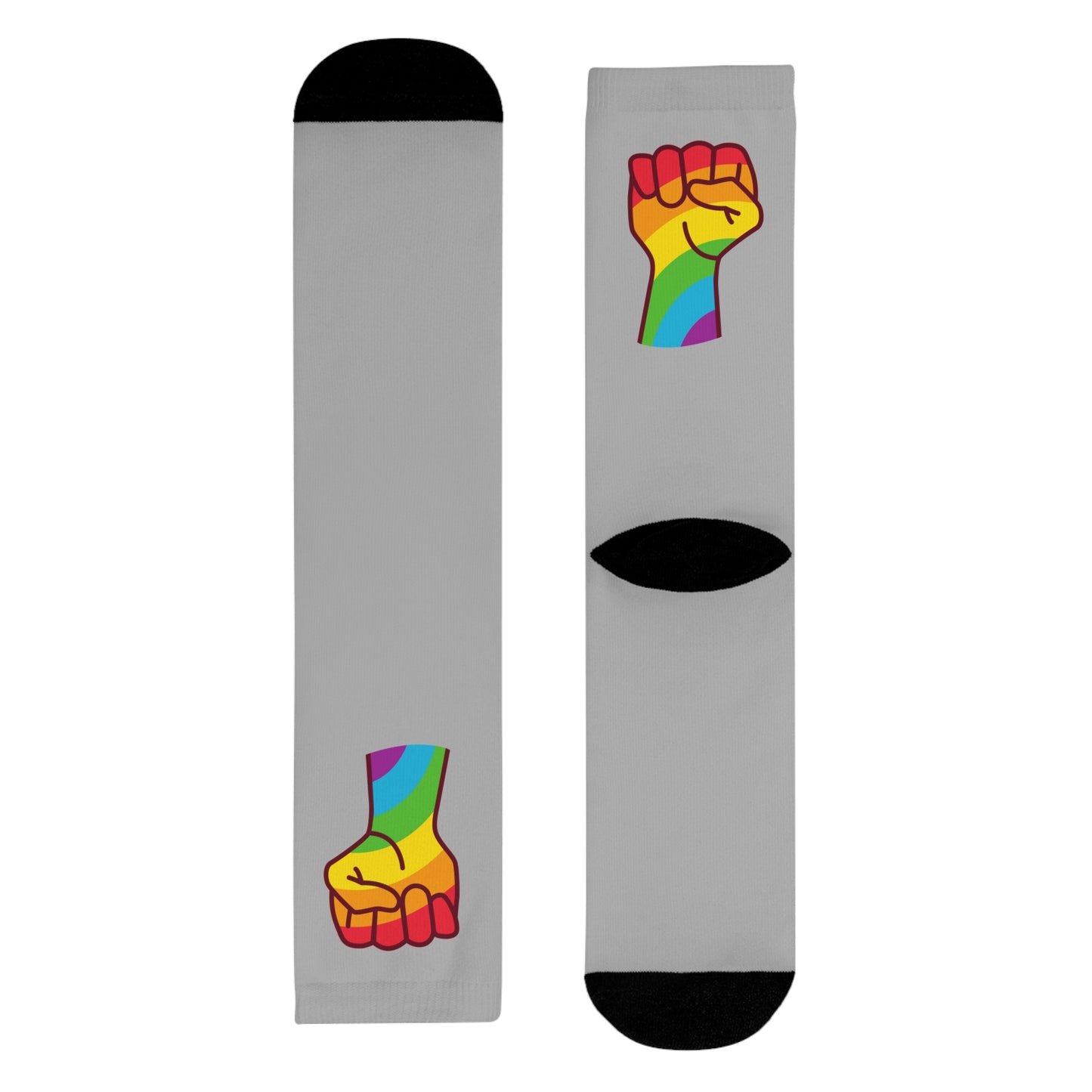 Pride Power Socks Grey