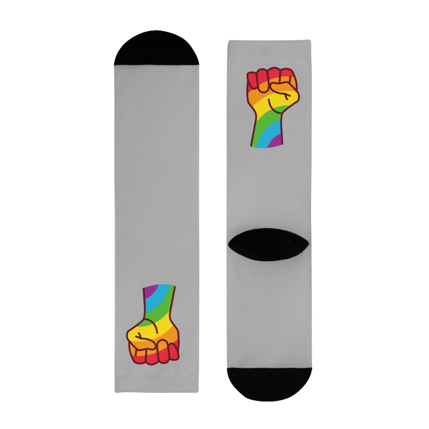 Pride Power Socks Grey