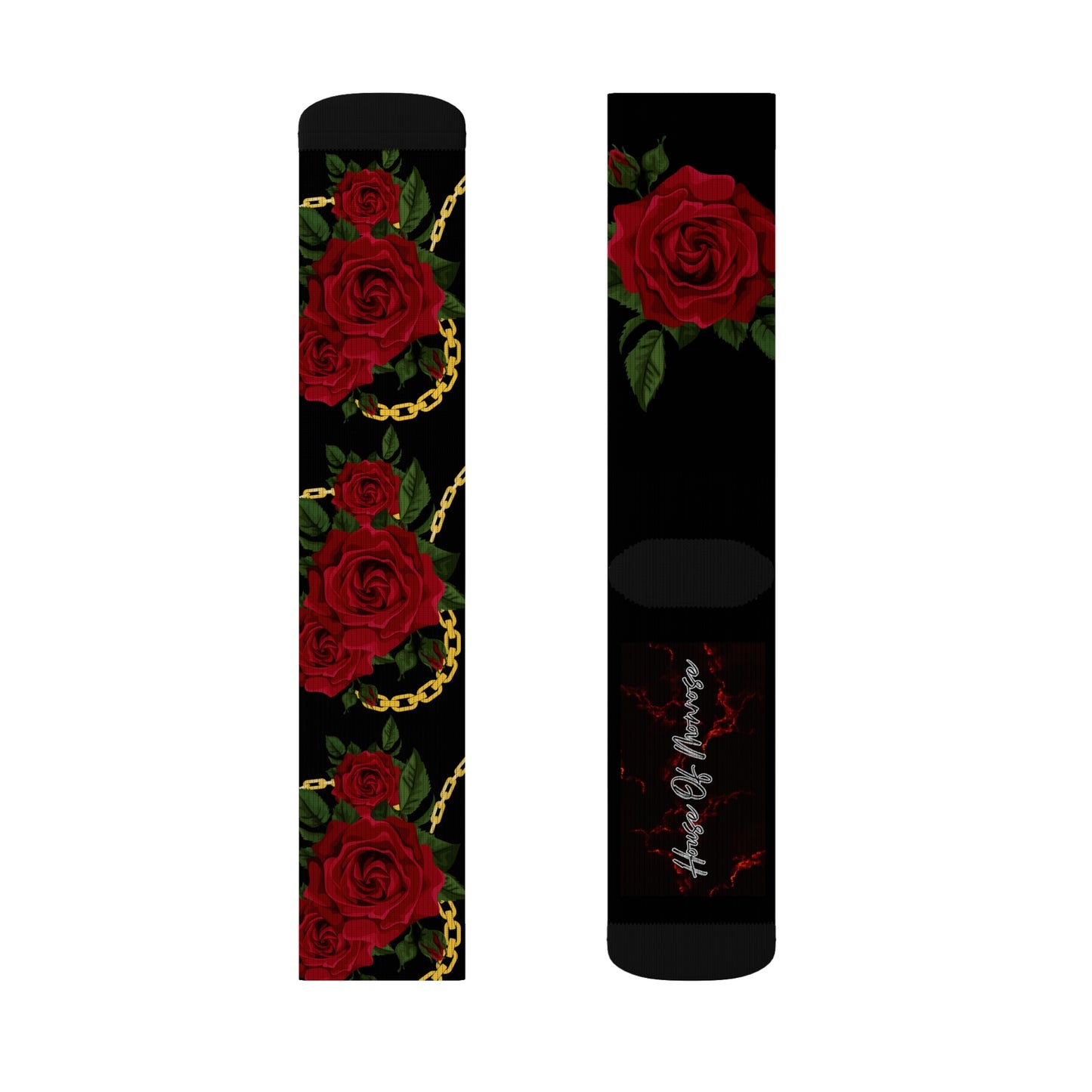 House Of Monrose Signature Roses Socks