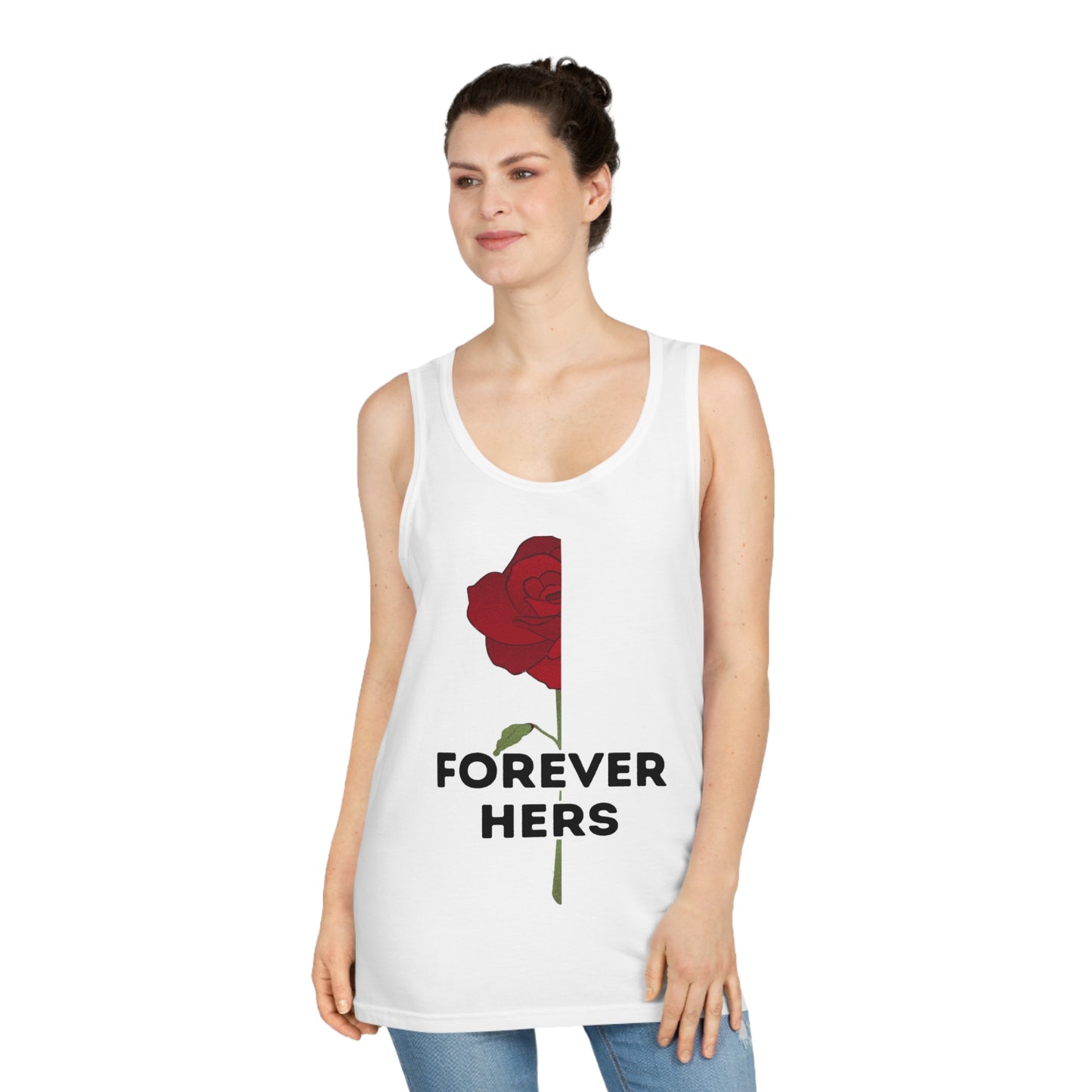 Forever Hers Couples Tank Right side