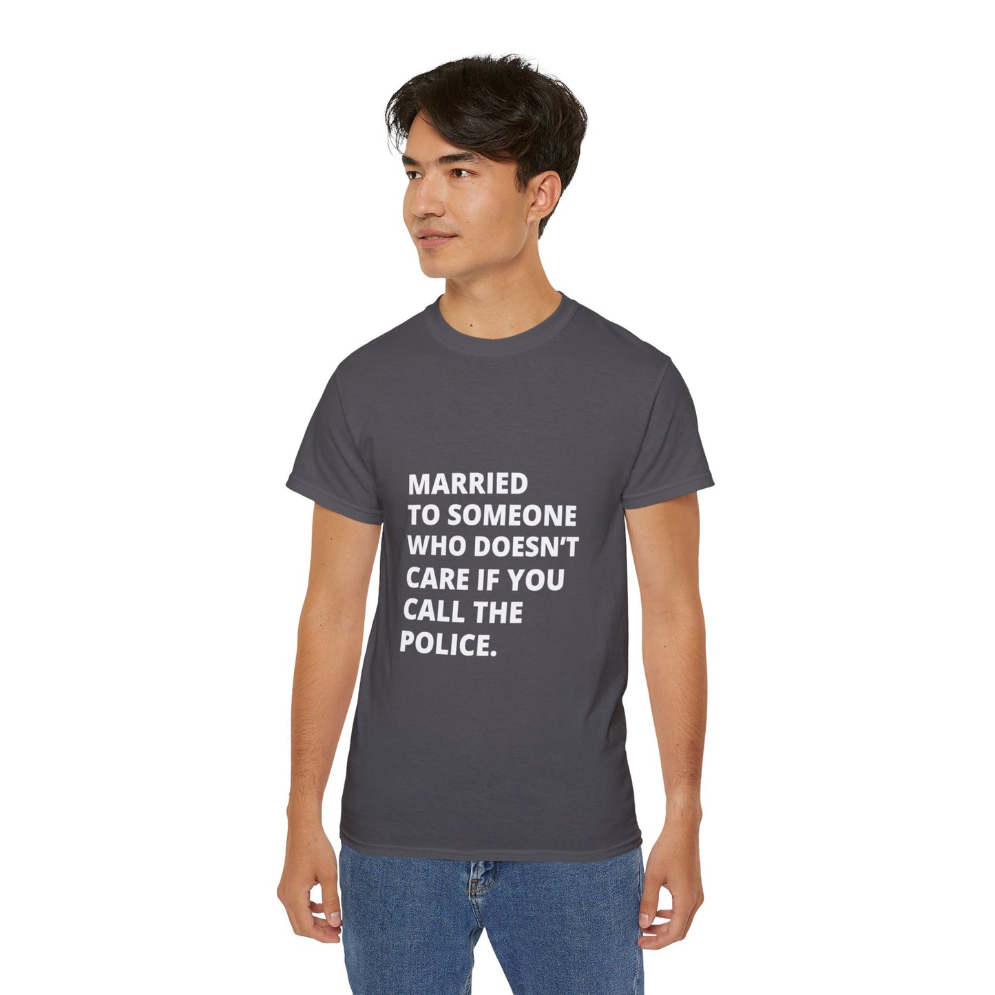 Married Couples Tee No Police Needed