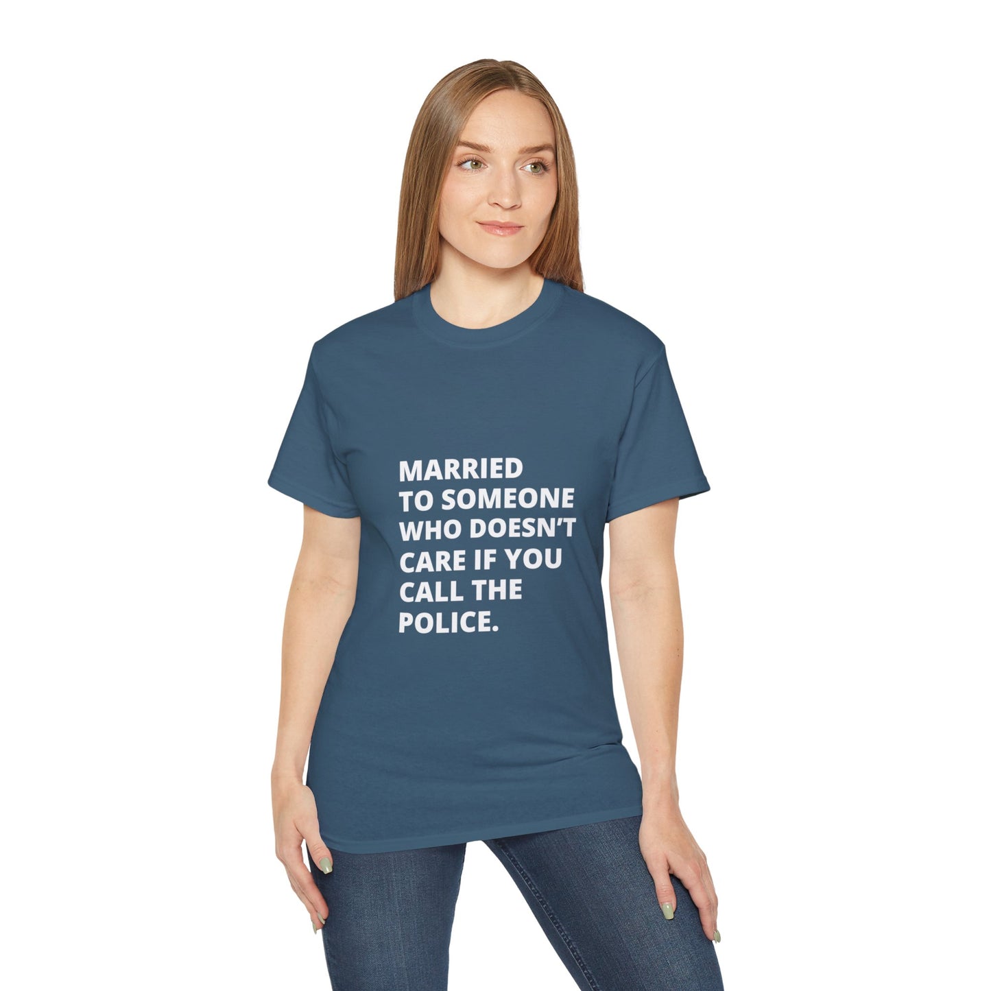 Married Couples Tee No Police Needed