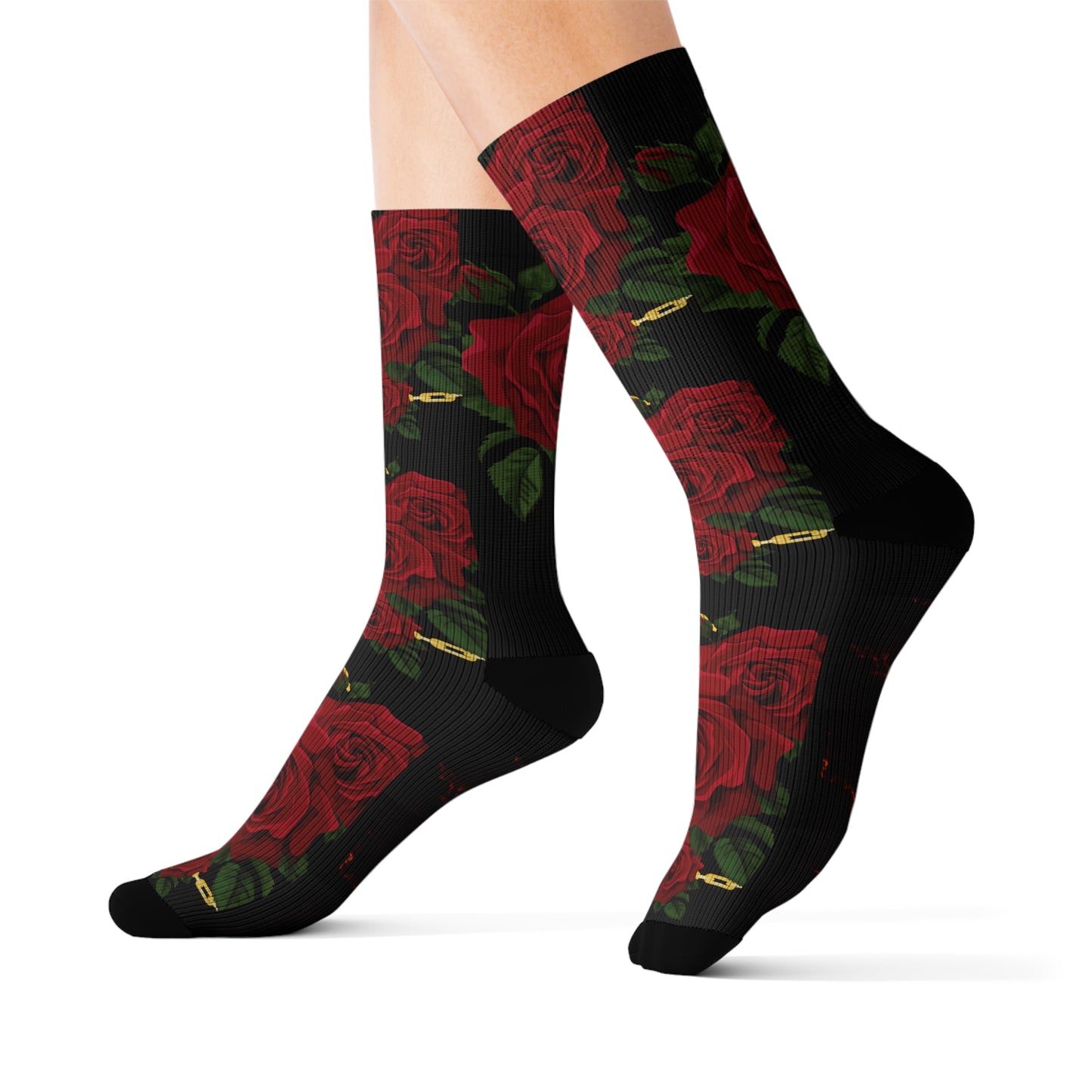 House Of Monrose Signature Roses Socks