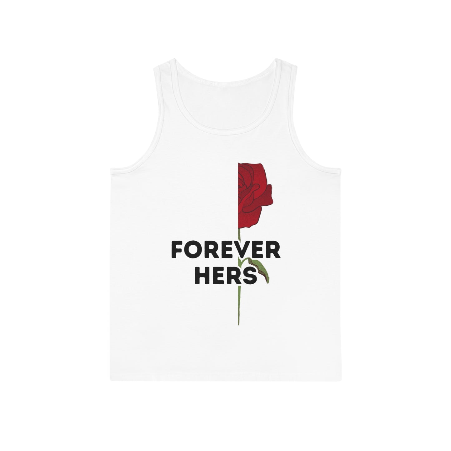 Forever Hers Couples Tank Left Side