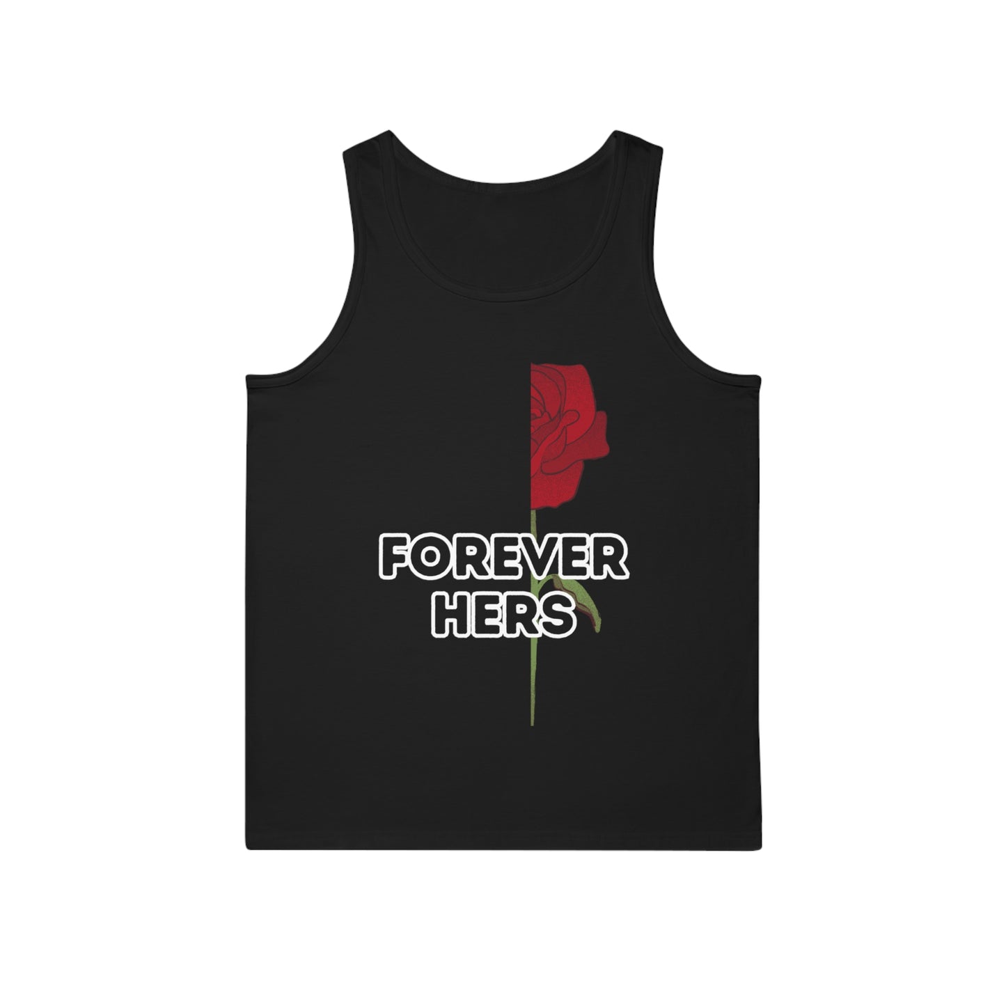 Forever Hers Couples Tank Left Side