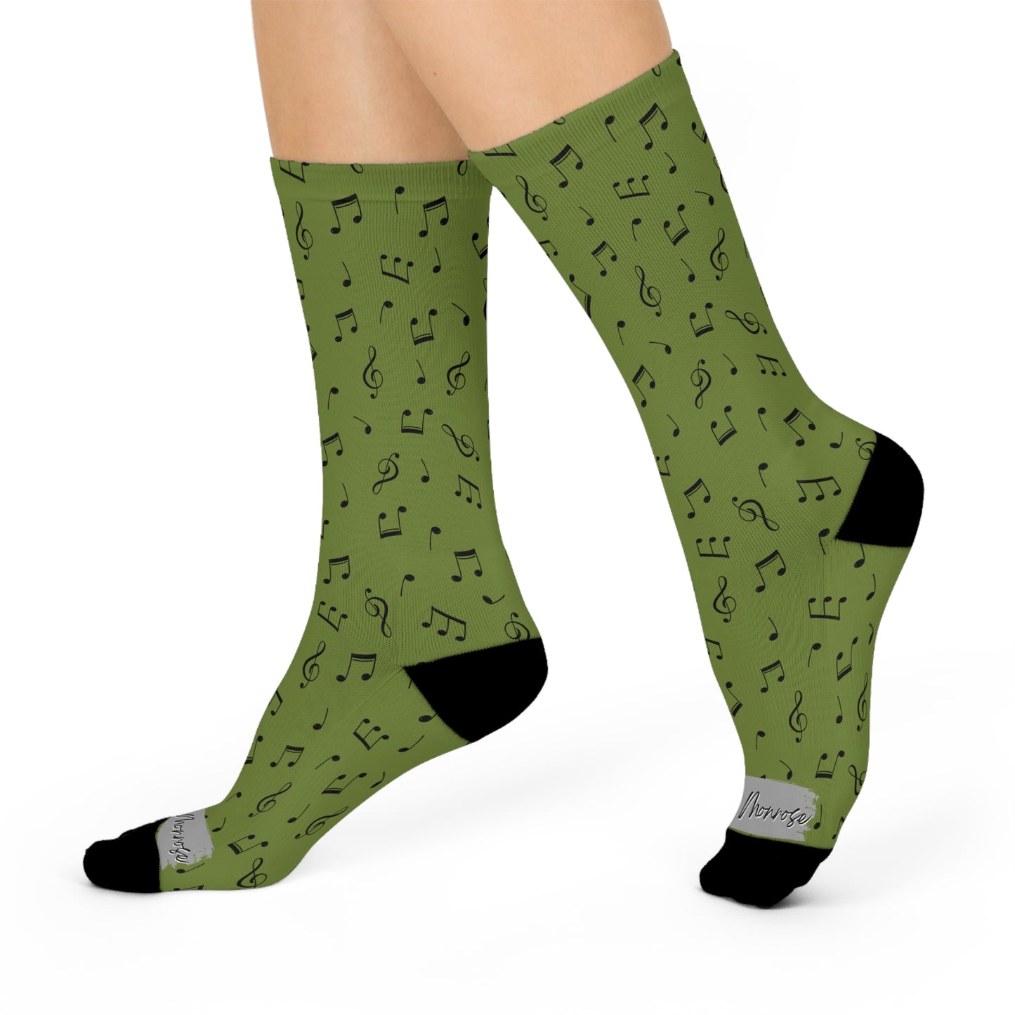 Green Music Socks