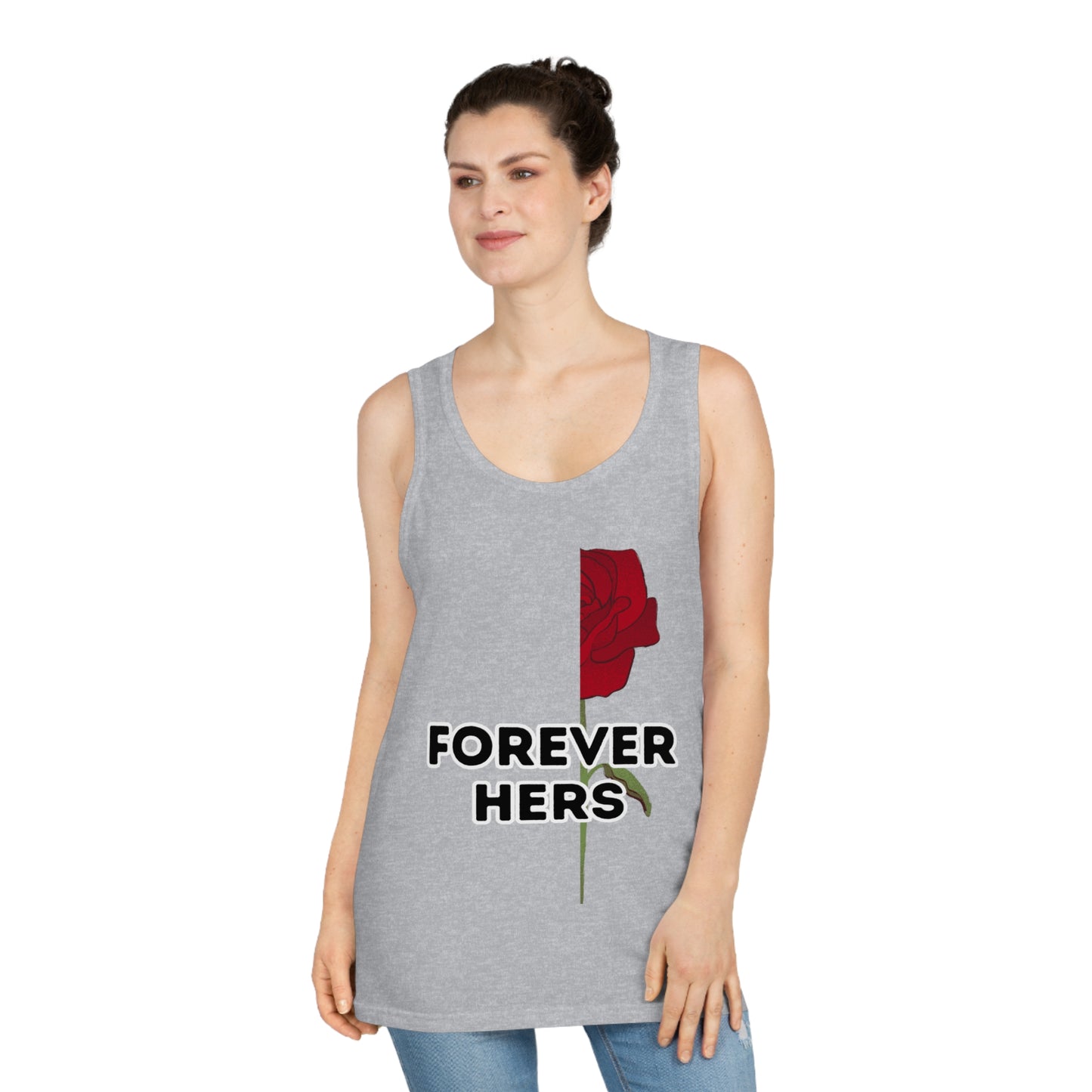 Forever Hers Couples Tank Left Side