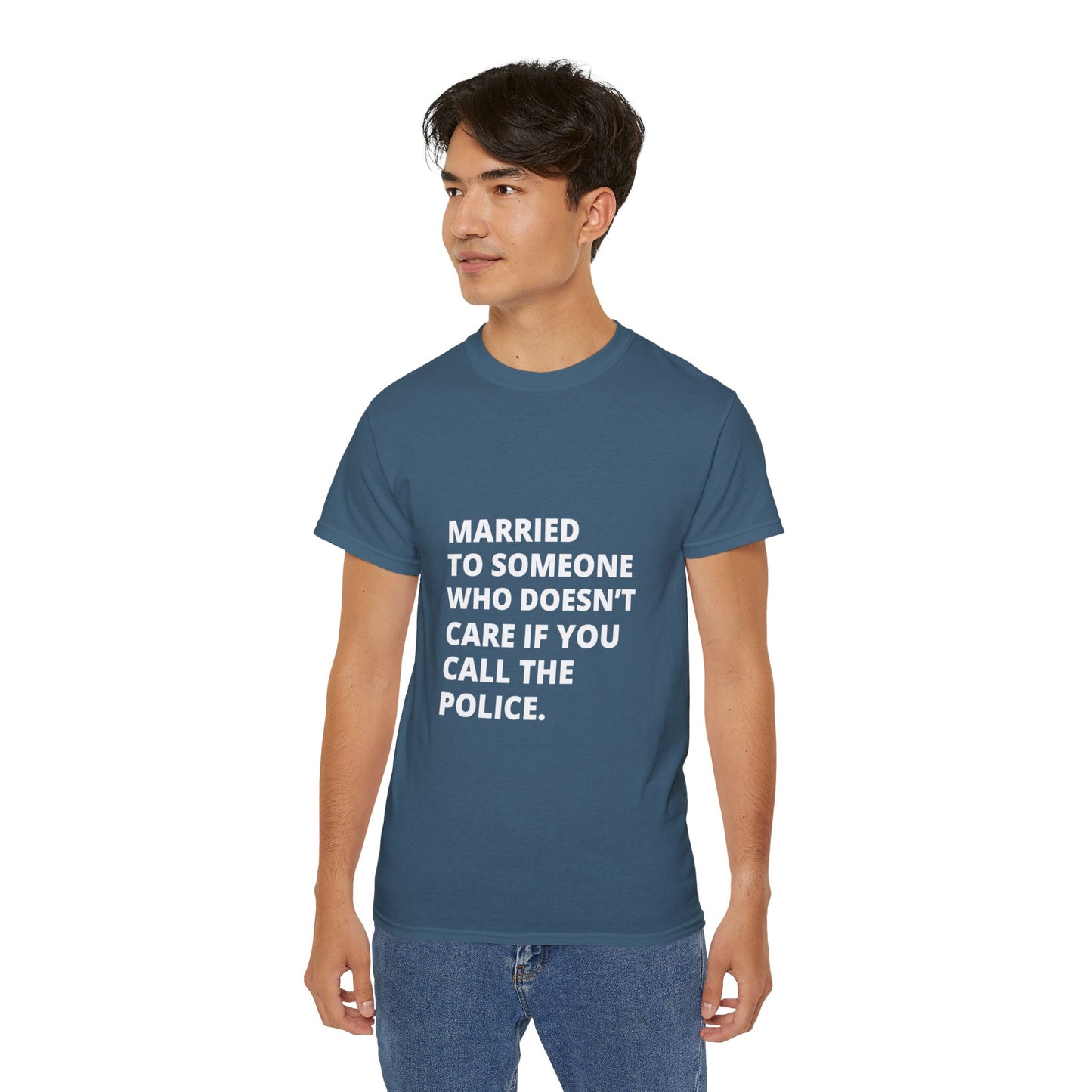 Married Couples Tee No Police Needed