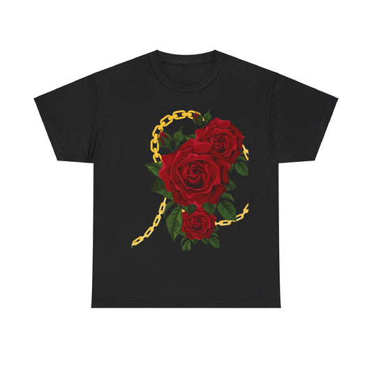 Roses and Gold Tee