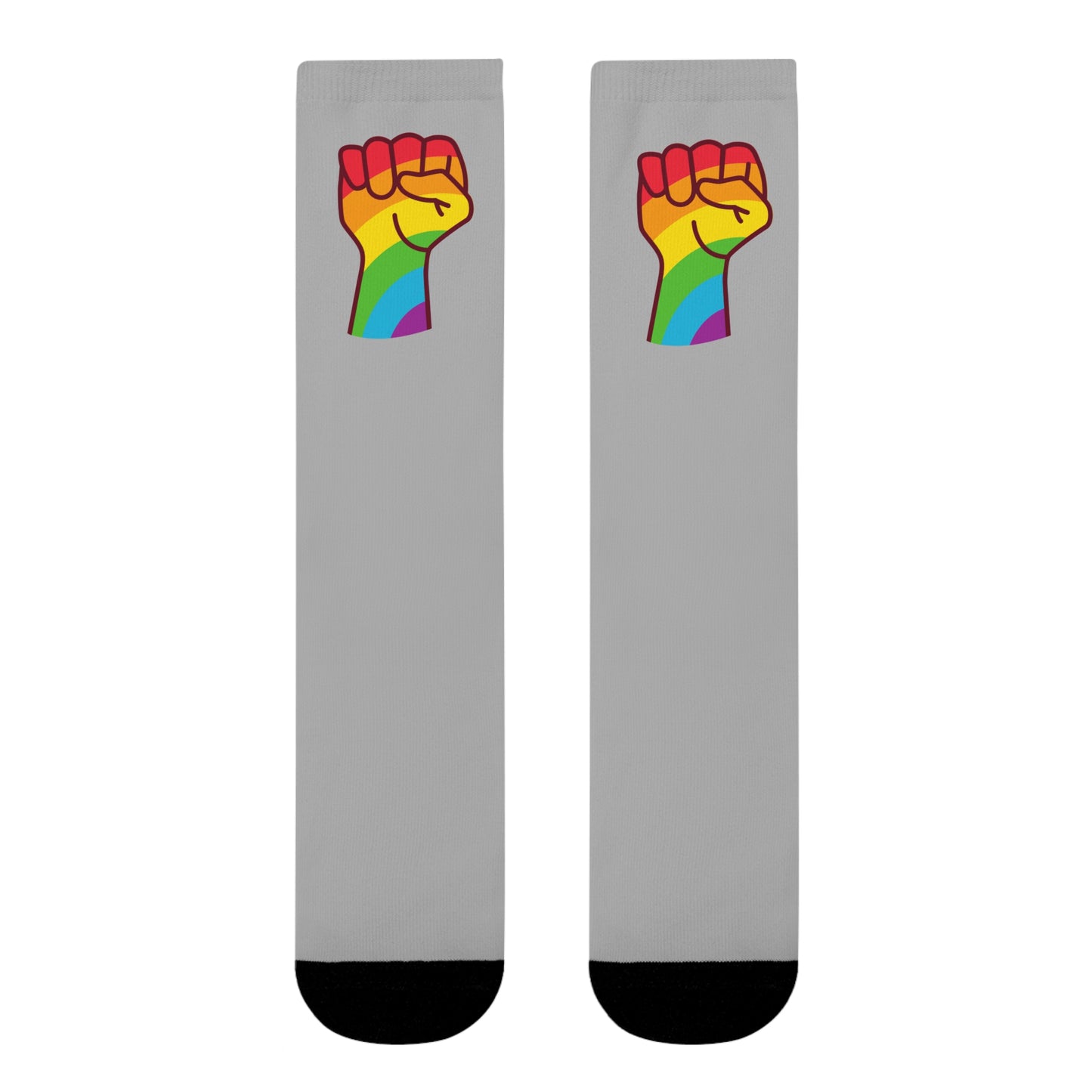 Pride Power Socks Grey