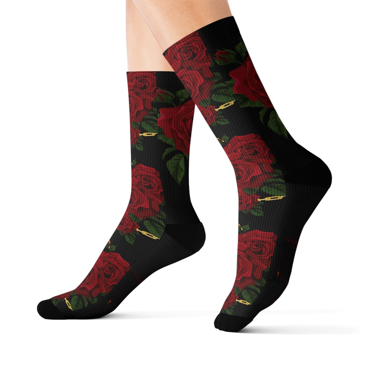 House Of Monrose Signature Roses Socks