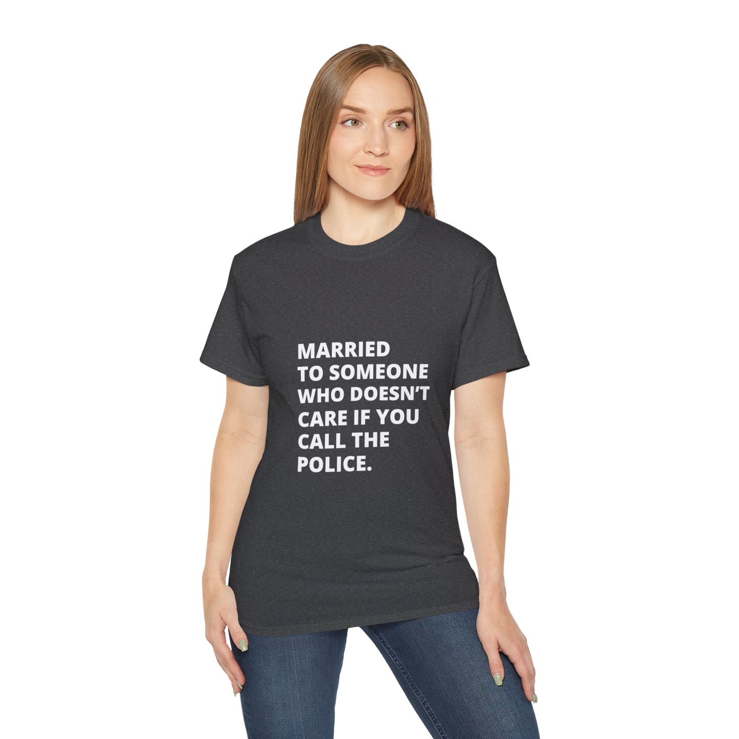 Married Couples Tee No Police Needed