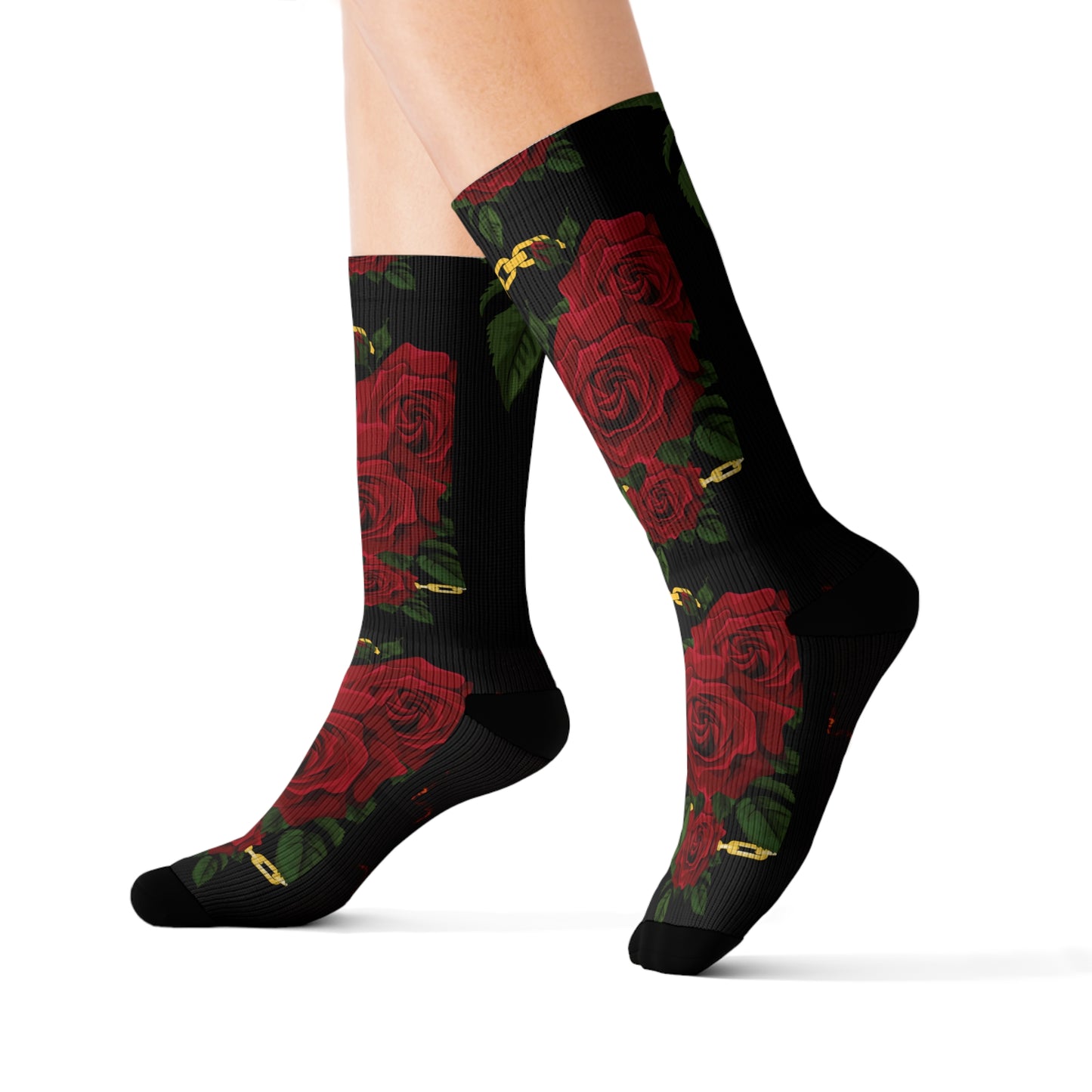 House Of Monrose Signature Roses Socks